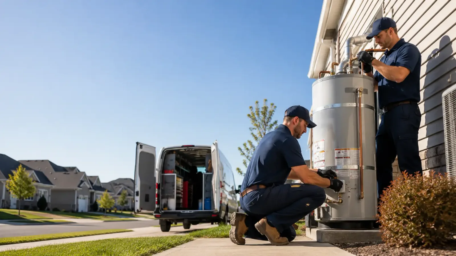 Water Heater Installation in Marquez, TX